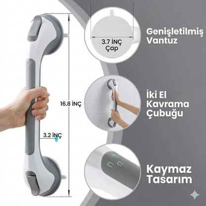 Vantigo™-Kayma Önleyici Banyo Destek Barı